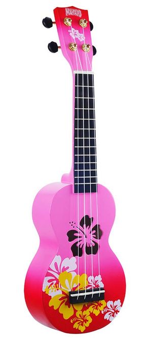 Hovedbilde Mahalo Designer Series, soprano ukulele HIBISCUS, ...