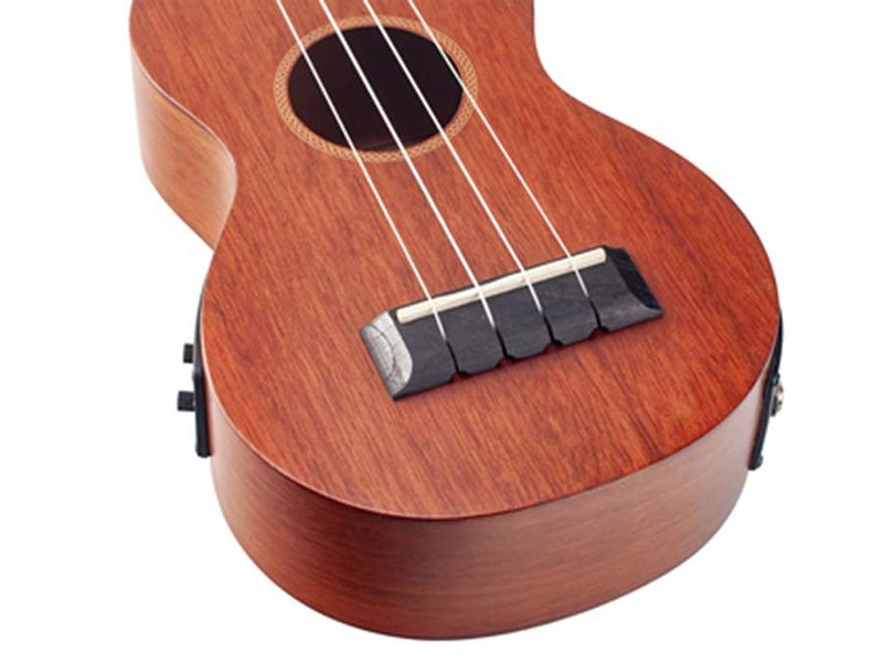 Mahalo Java Series, soprano ukulele, 1V+1T (MVT2), transparent brown, with bag