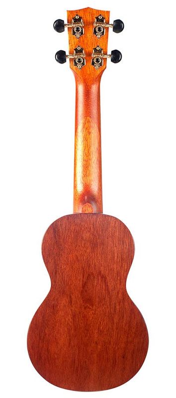 Mahalo Java Series, soprano ukulele pack, transparent brown, with essentials accessory pack