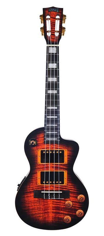 Mahalo Artist Elite Series, tenor ukulele ELECTRIC GUITAR, with MEQ2 9v preamp, with bag