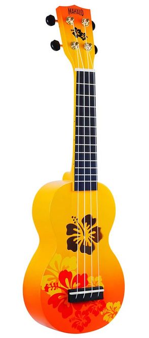 Hovedbilde Mahalo Designer Series, soprano ukulele HIBISCUS, ...