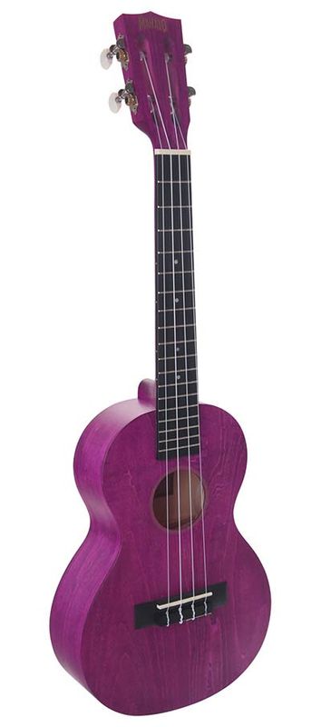 Mahalo Island Series, tenor ukulele, berry crush, with bag
