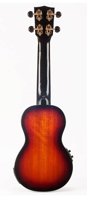 Mahalo Java Series, soprano ukulele, 1V+1T (MVT2), 3 tone sunburst, with bag