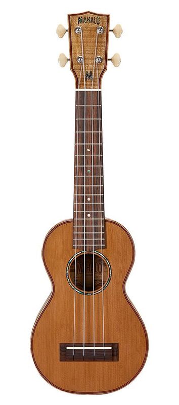 Mahalo Master Series, all solid soprano ukulele, natural, with bag