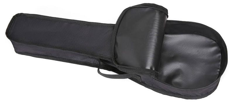Mahalo Master Series, all solid baritone ukulele, with MEQ2 9v preamp, natural, with bag