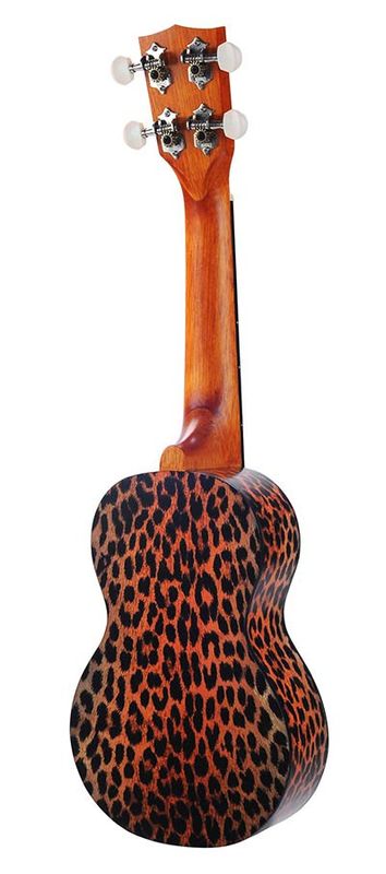 Mahalo Art Series, soprano ukulele CHEETAH, with bag