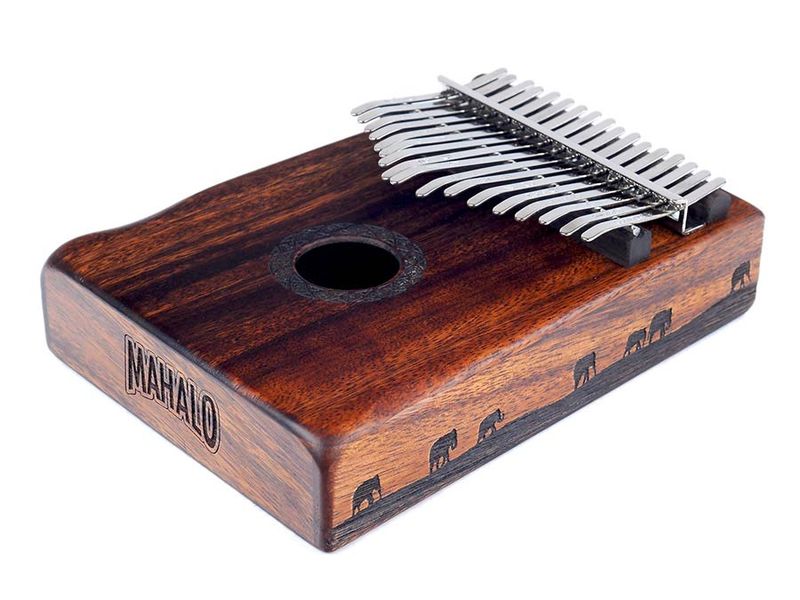 Mahalo  kalimba 17 keys TRADITIONAL, with tuning hammer and bag