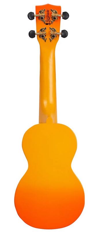 Mahalo Designer Series, soprano ukulele HAWAII, orange burst, with bag
