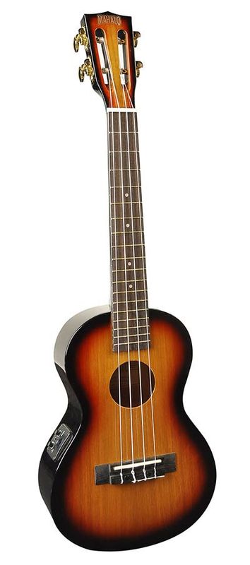 Mahalo Java Series, tenor ukulele, 1V+1T (MVT2), 3 tone sunburst, with padded bag & strap
