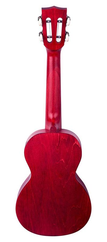 Mahalo Island Series, concert ukulele, cherry red, with bag