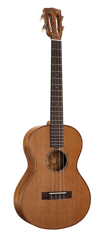 Mahalo Master Series, all solid baritone ukulele, natural, with bag