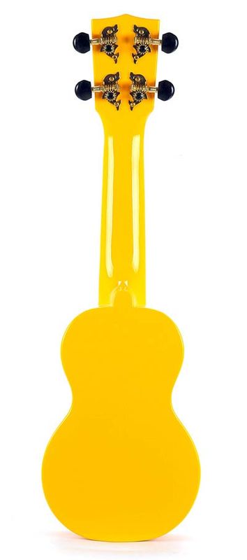 Mahalo Smiley Series, soprano ukulele 47cm scale, yellow, with bag