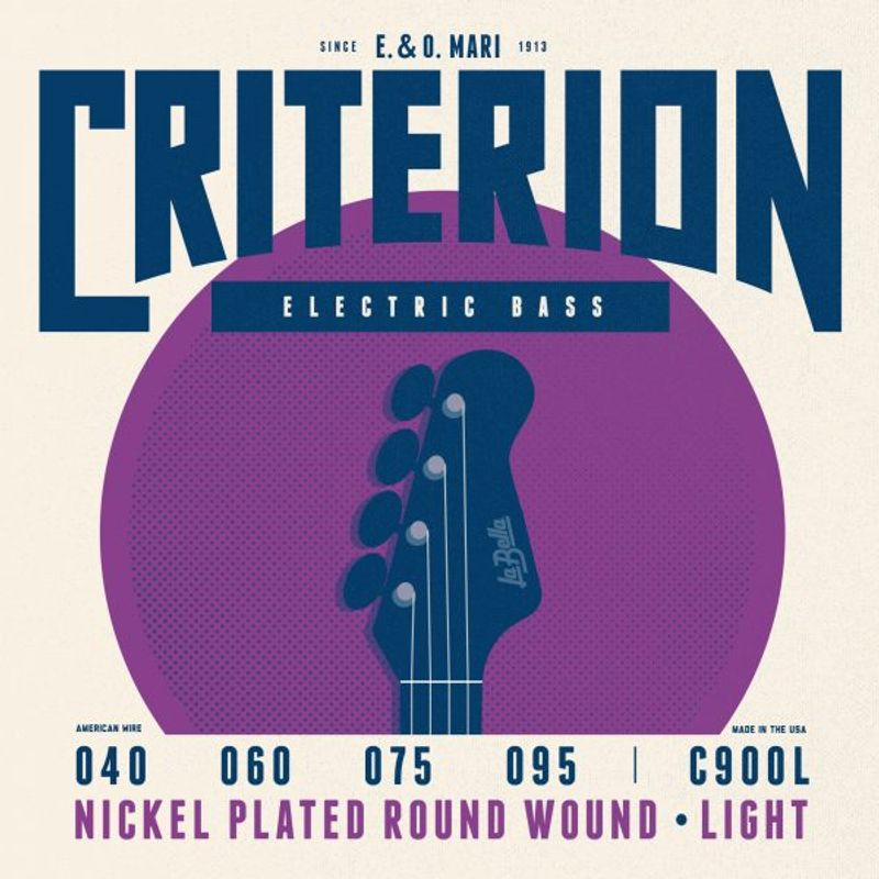 La Bella C900L Criterion Electric Bass - Light 40-95