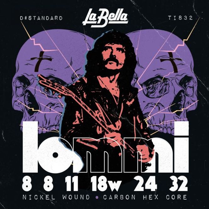Hovedbilde La Bella TI832 Tony Iommi Signature Set 8-32 D# ...