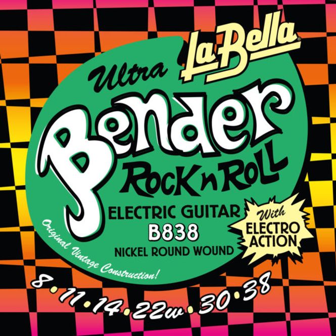 Hovedbilde La Bella B838 Ultra Bender Electric Guitar 8-38