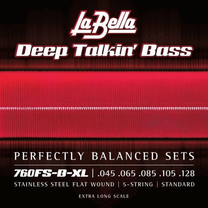 Hovedbilde La Bella 760FS-B-XL Deep Talkin' Bass, Flats, ...