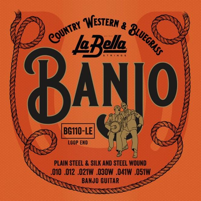 Hovedbilde La Bella BG110 Banjo Guitar, Silk & Steel, ...