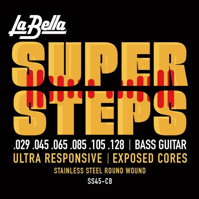 Hovedbilde La Bella SS45-CB Super Steps, 6-String - Standard ...