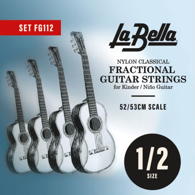 Hovedbilde La Bella FG112 Classical Fractional Guitar - 1/2 ...