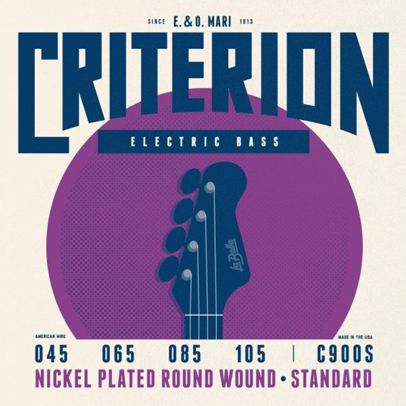 La Bella C900S Criterion Electric Bass - Standard 45-105