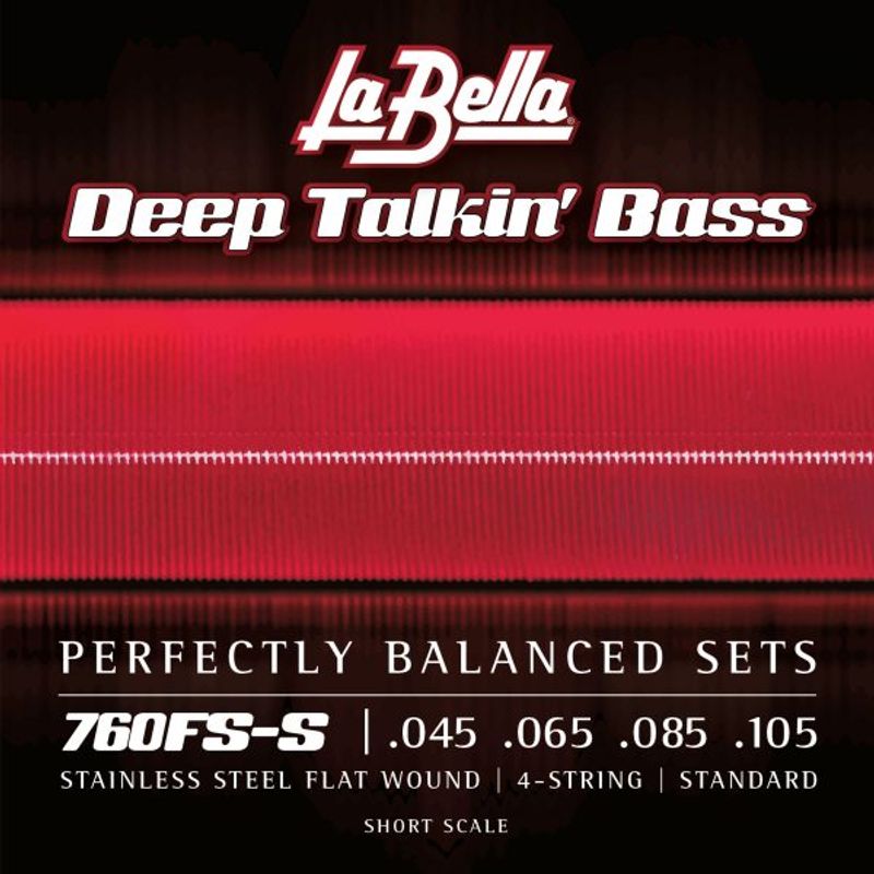 La Bella 760FS-S Deep Talkin' Bass, Flats - Standard, Short Scale
