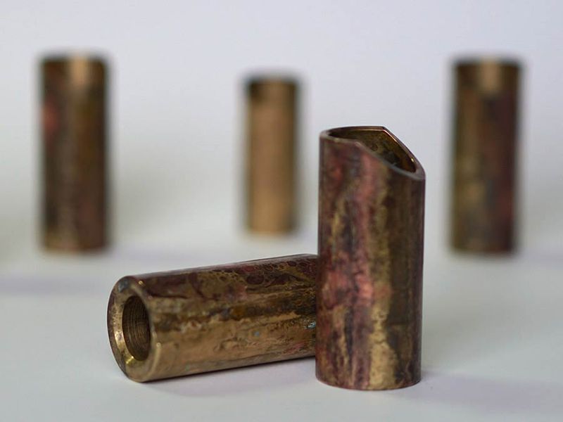 The Rock Slide Aged Brass Slide - Large