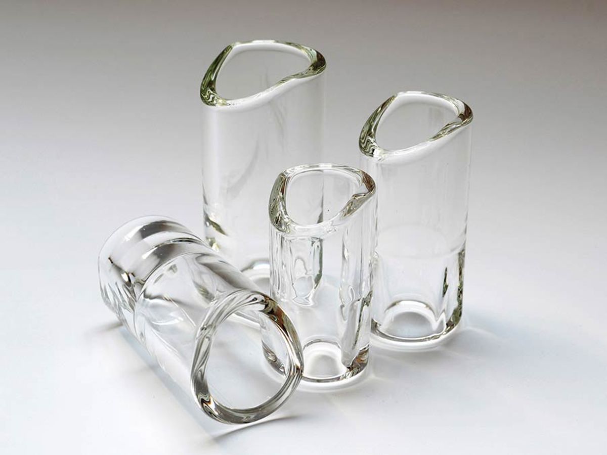 The Rock Slide Moulded Glass Slide - Medium