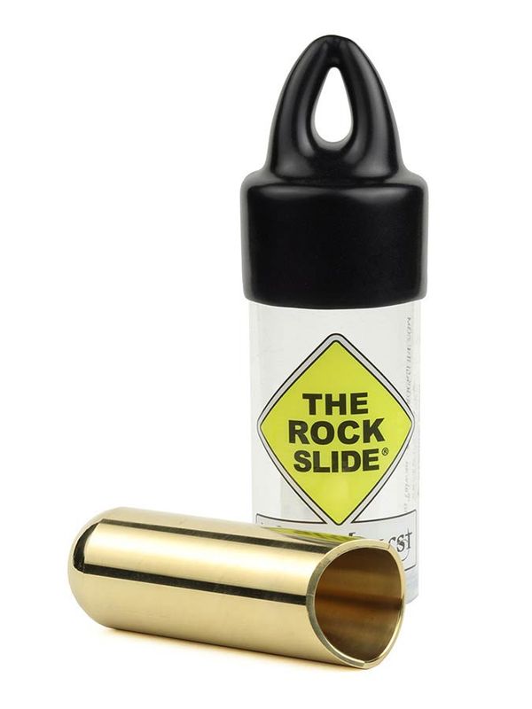 The Rock Slide Polished Brass Balltip Slide - Large