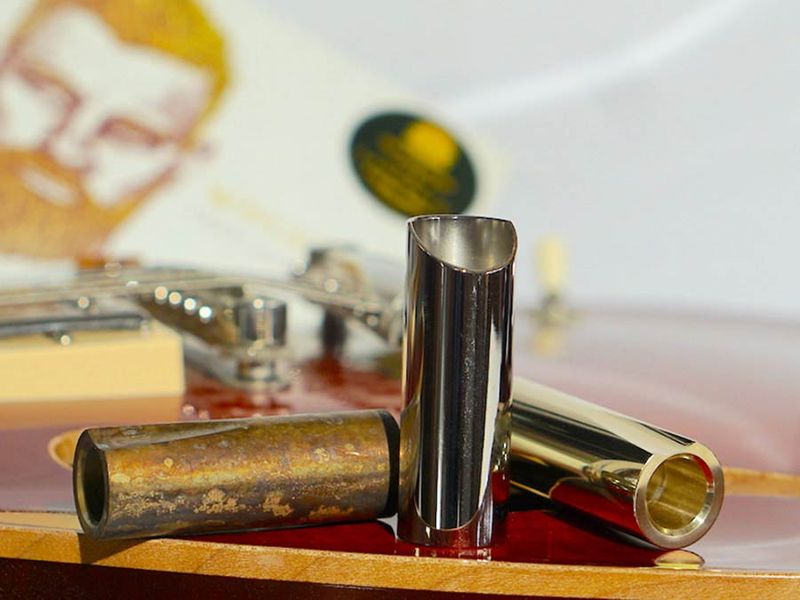 The Rock Slide Aged Brass Joey Landreth Signature Slide