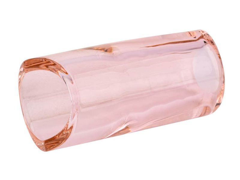 The Rock Slide moulded glass Tyler Bryant signature slide size M, pink edition