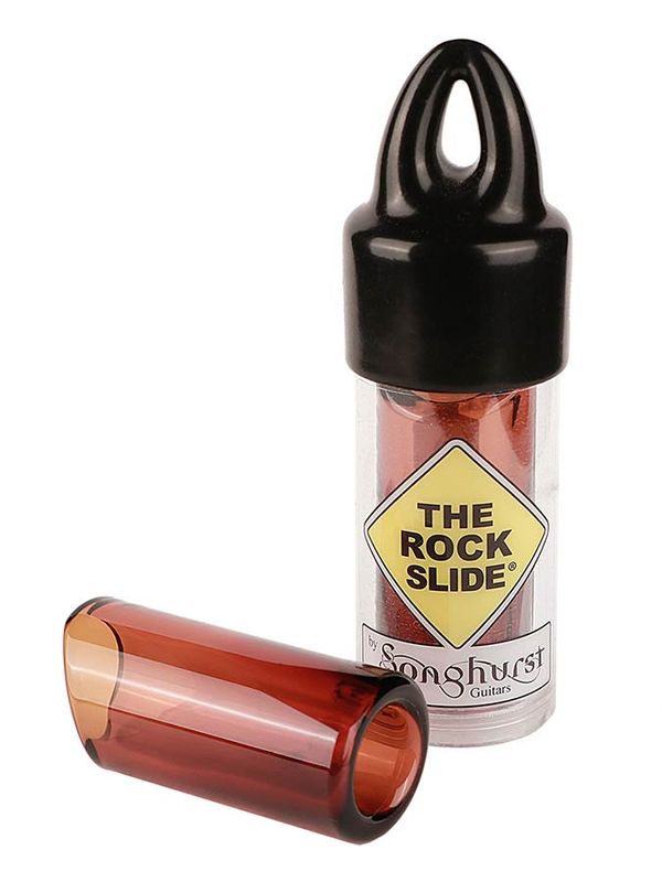The Rock Slide Moulded Glass Slide - Small - Amber Edition