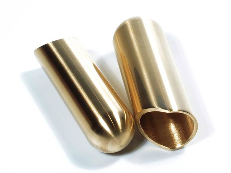 The Rock Slide Polished Brass Balltip Slide - Small