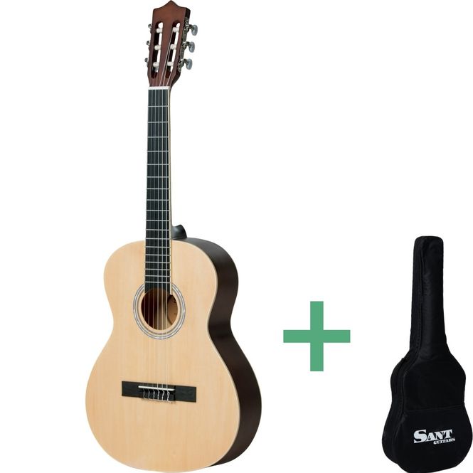 Hovedbilde Sant Guitars CJ-36L SNA barne-gitar, venstrehendt ...