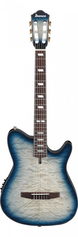Ibanez FRH20QMN-CTL Nylonsträngad m.mik, Thin body