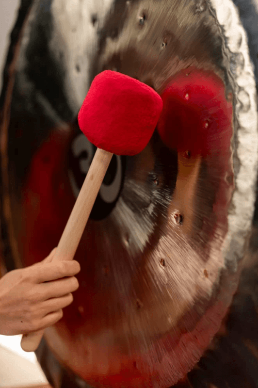 Meinl MGM-M-R Gong Mallet, Medium, Rose