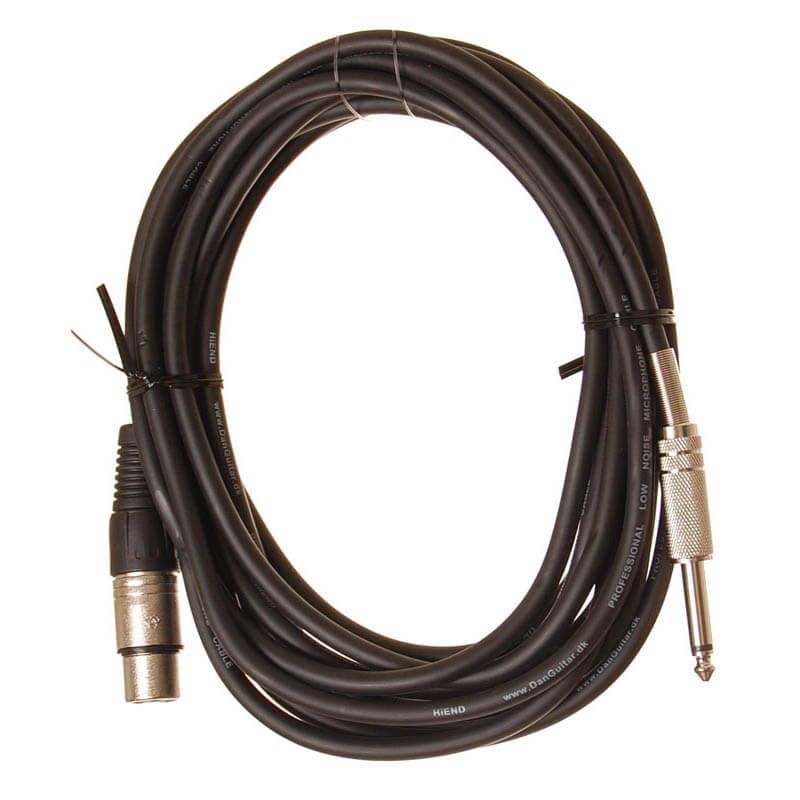 HiEnd  XLR-til-jack-kabel  5 meter