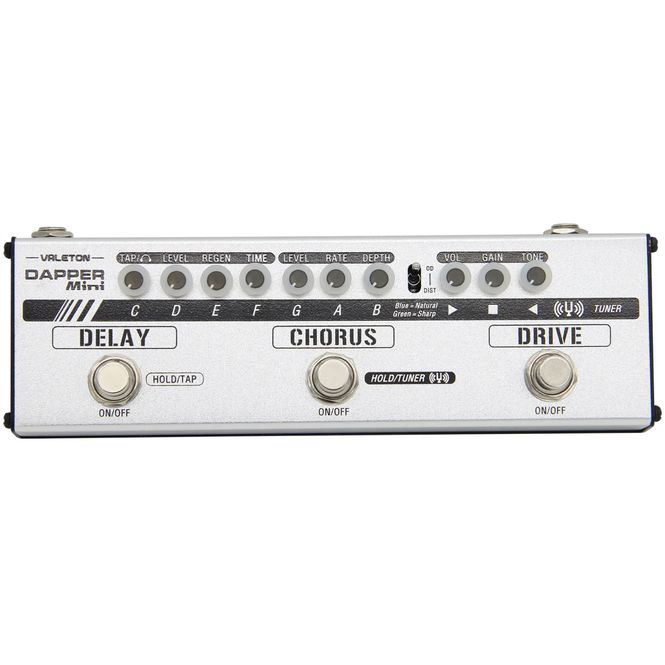 Hovedbilde Valeton MES-1 Dapper Mini multieffekt for gitar