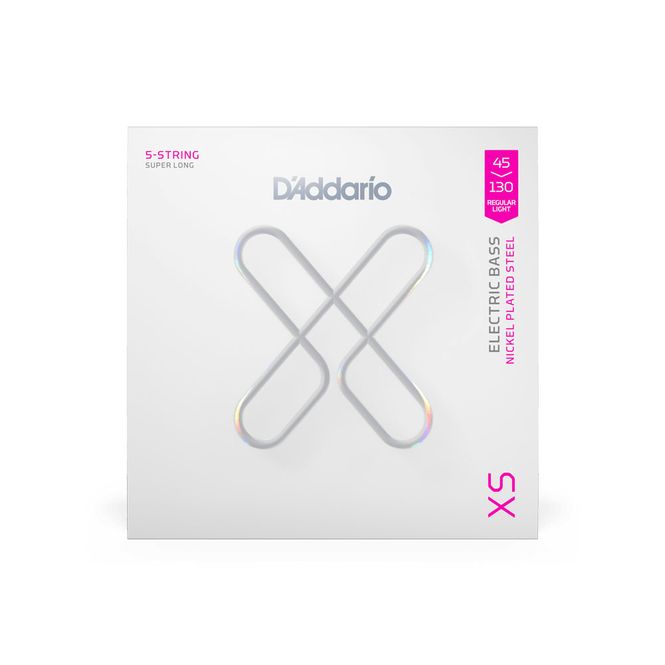 Hovedbilde D'Addario XSB45130SL Strängset Elbass XSB Coated ...
