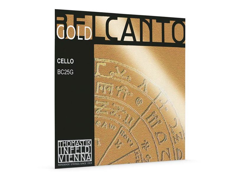 Thomastik TH-BC-25G Belcanto Gold cello string A-1 4/4, steel core, multi alloy