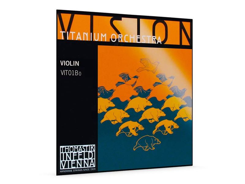 Thomastik VIT-01-BO Vision Titanium Orchestra violin string E-1 4/4, stainless steel, titanium wound