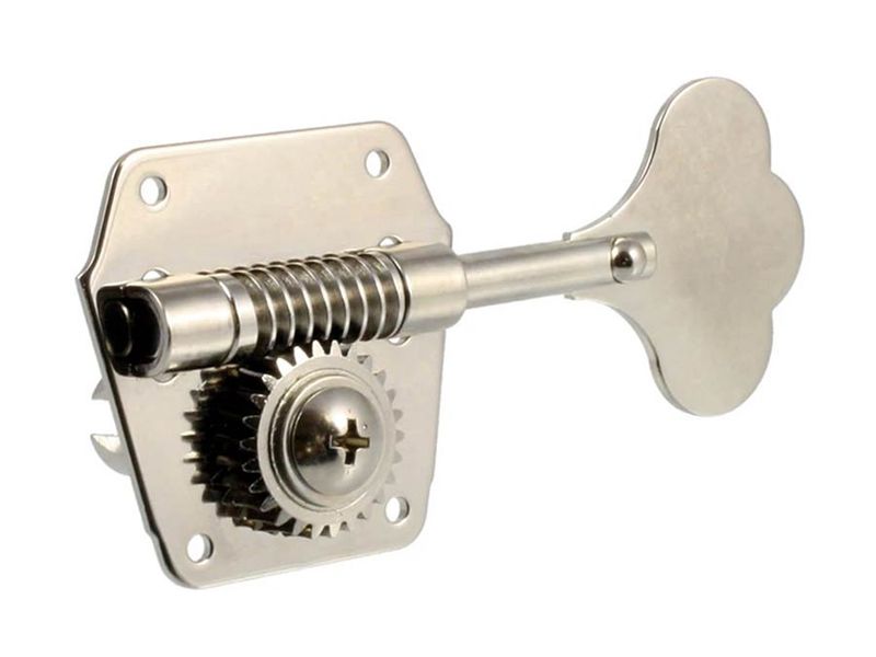 Allparts Gotoh Reverse Wind Bass Tuning Keys Nickel 4-p