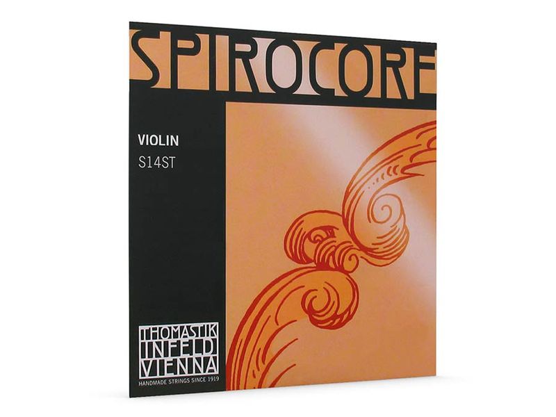 Thomastik TH-S-14ST Spirocore violin string G-4 4/4 heavy, spiral core, silver wound