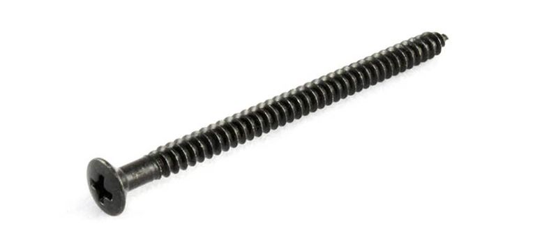 Allparts Soapbar Pickup Mounting Screws Black 50-p