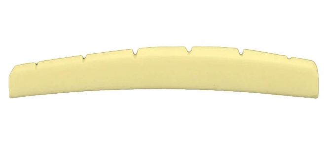 Hovedbilde Allparts Unbleached Slotted Bone Nut