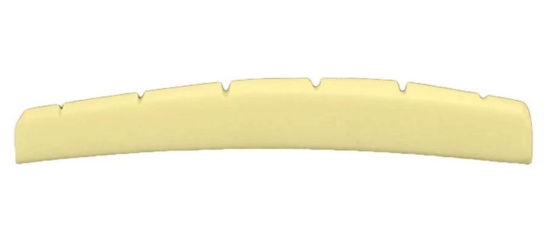 Allparts Unbleached Slotted Bone Nut