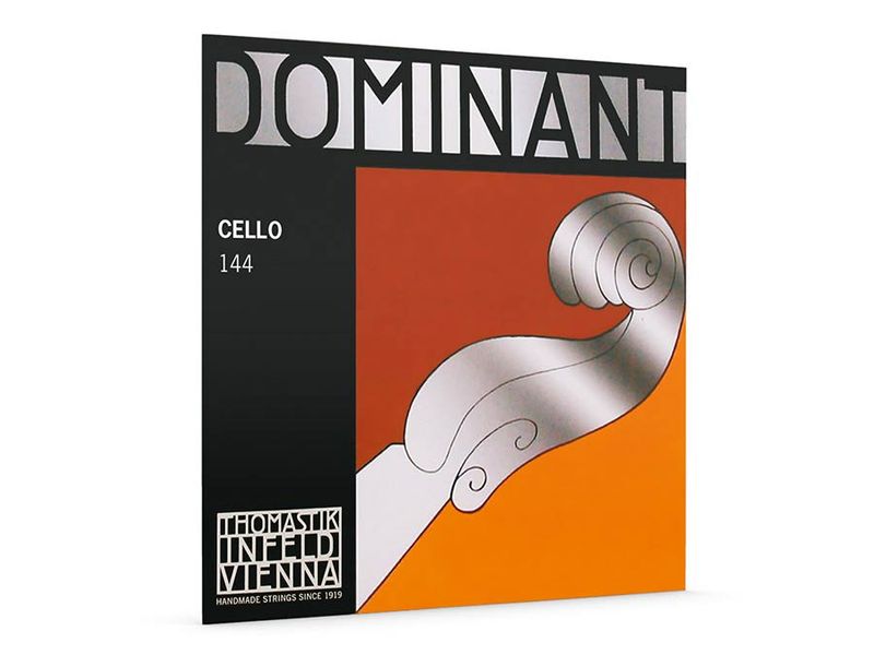 Thomastik TH-144 Dominant cello string G-3 4/4 medium, synthetic core, chrome