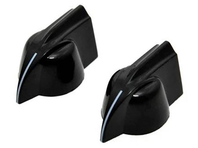 Hovedbilde Allparts Pointer Knobs Black 2-p