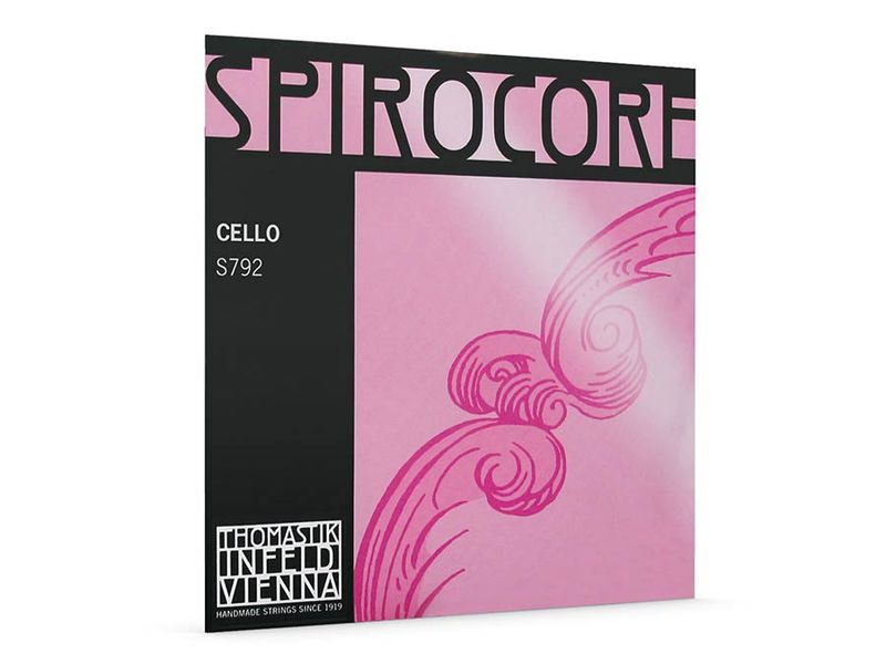 Thomastik TH-S-792 Spirocore cello string G-3 3/4, spiral core, chrome