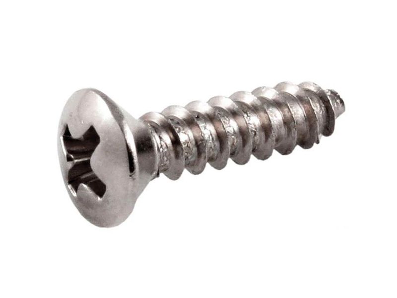 Allparts Bulk Pack of Pickguard Screws Stainless 100-p