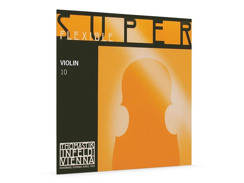 Thomastik TH-10 Superflexible violin string A-2 4/4 medium, rope core, chrome wound